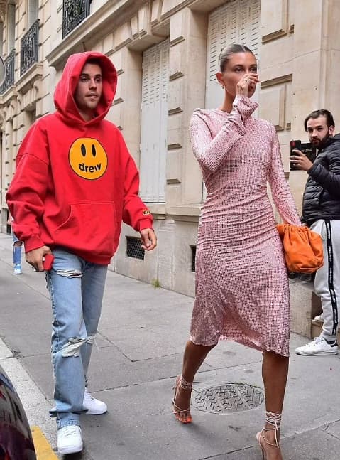 hailey bieber, justin bieber, đệ nhất phu nhân pháp 