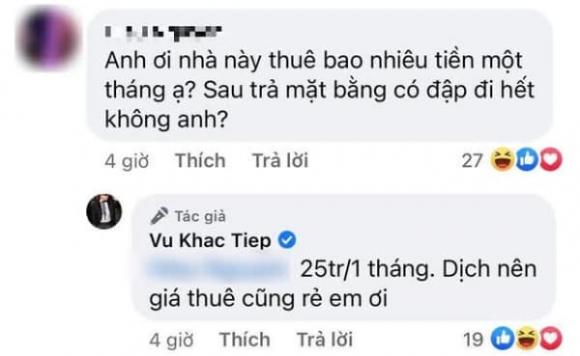 Vũ Khắc Tiệp, Ngọc Trinh, Sao Việt