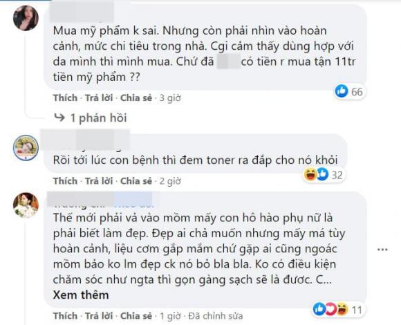 chi tiêu không hợp lý, mua mỹ phẩm, phụ nữ làm đẹp