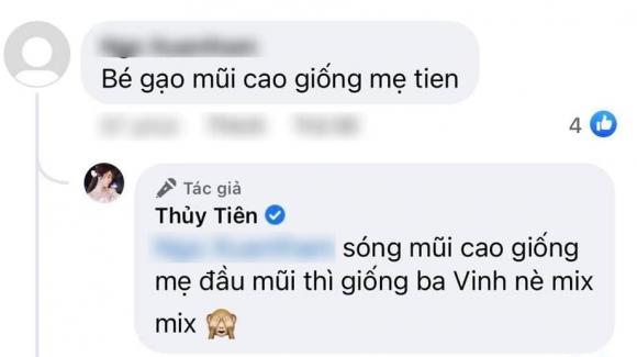 con gái Thủy Tiên, sao Việt