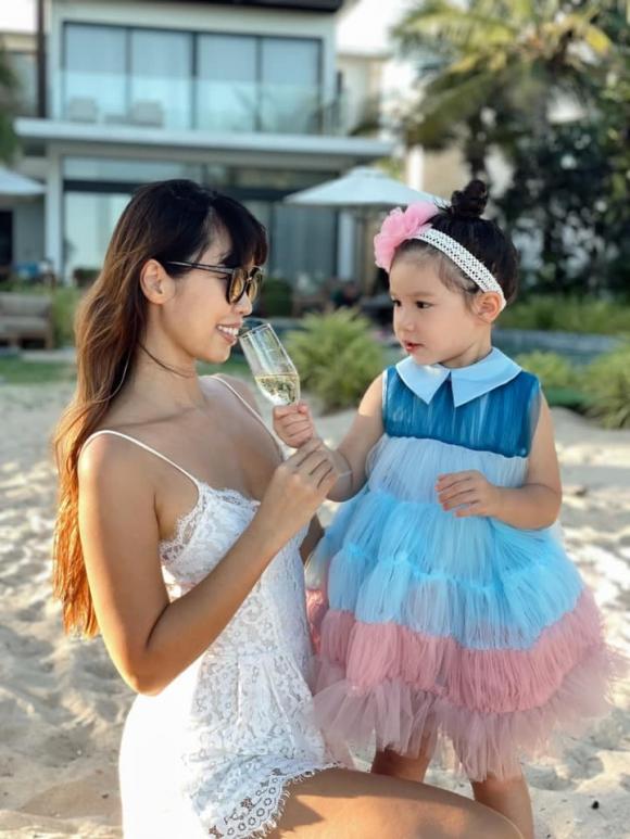 Hà Anh, sinh nhật con gái Hà Anh, sao việt 