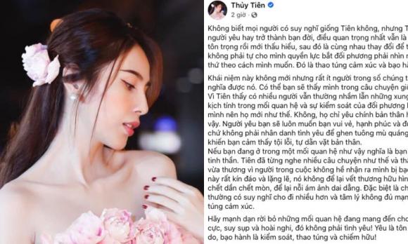 Thủy Tiên, Nữ ca sĩ, Sao Việt