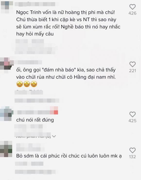 Ngọc Trinh, Tỷ phú Hoàng Kiều, Sao Việt