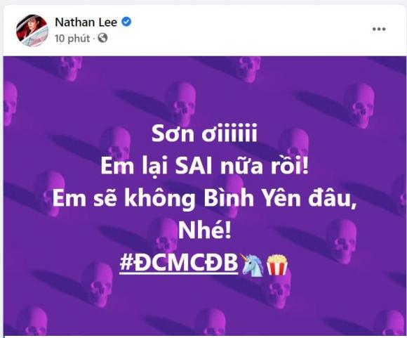 Nathan Lee, Cao Thái Sơn, Nam ca sĩ