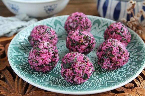 cơm rang, cơm rang rau dền, món ngon từ rau dền