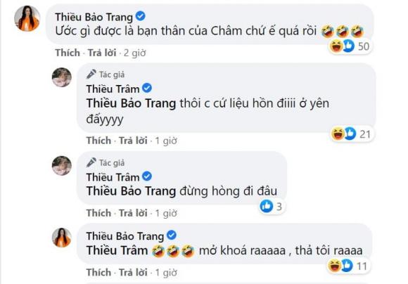 Thiều Bảo Trâm, Thiều Bảo Trang, sao Việt