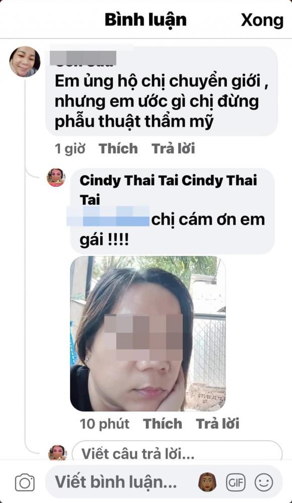 Cindy Thái Tài, ca sĩ chuyển giới, sao Việt