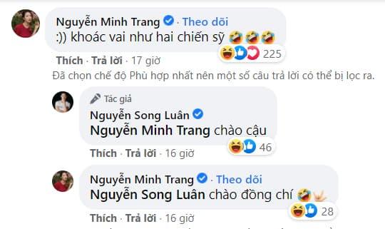 ca sĩ Song Luân, diễn viên Minh Trang, sao Việt, Cây táo nở hoa