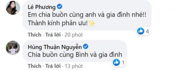 Thanh Bình, Sao Việt, Ông qua đời