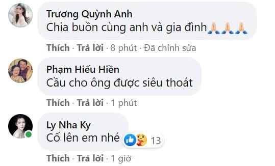 Thanh Bình, Sao Việt, Ông qua đời