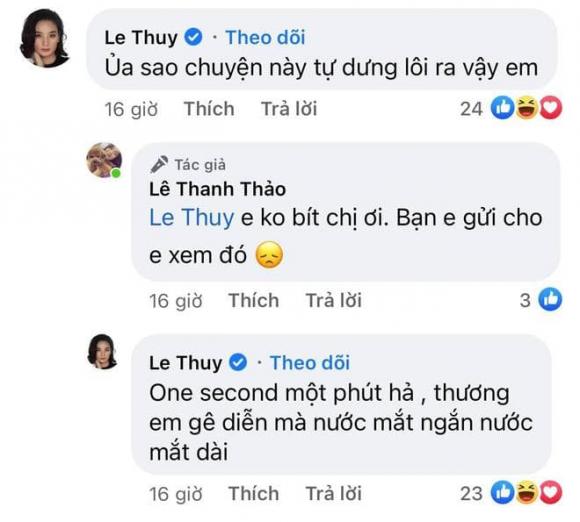 Lê Thúy, Sao Việt, Hoàng Thùy, Lê Thanh Thảo