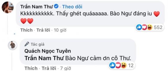 Nam Thư, Quách Ngọc Tuyên, Sao Việt, Tình cũ