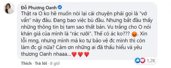 Phương Oanh, Hương vị tình thân, sao Việt