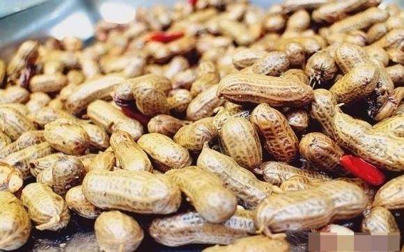 lạc, đậu phộng, luộc lạc, lạc luộc, dạy nấu ăn, mẹo nấu ăn