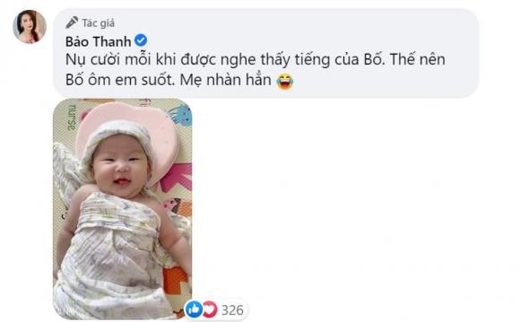 Bảo Thanh, con gái Bảo Thanh, sao Việt