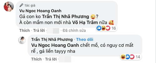Võ Hạ Trâm, Nhã Phương, Hoàng Oanh, Trường Giang, con lai, sui gia, sao Việt