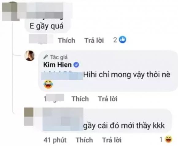 diễn viên Kim Hiền, sao Việt