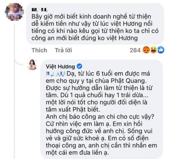 Lý Nhã Kỳ, Sao Việt, Từ thiện, Đáp trả anti-fan