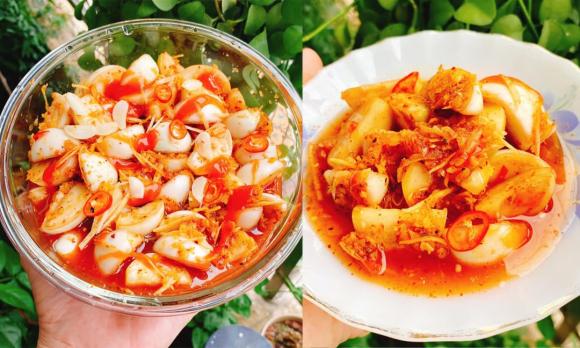 dưa cà mắm nêm, công thức muối dưa cà mắm nêm, dưa cà muối