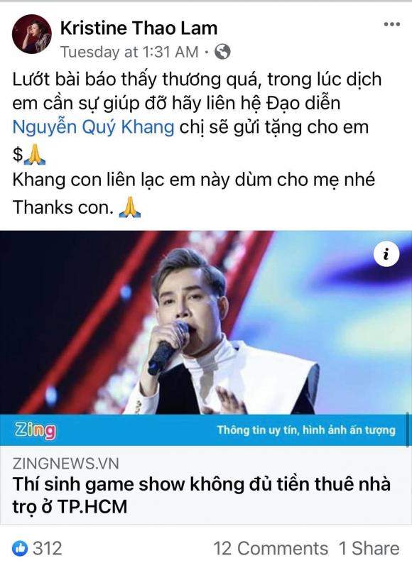 CEO Kristine Thảo Lâm, Từ thiện