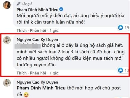 Kỳ Duyên, Minh Triệu, siêu mẫu, quảng cáo facebook, bán sách giả, sao Việt, 