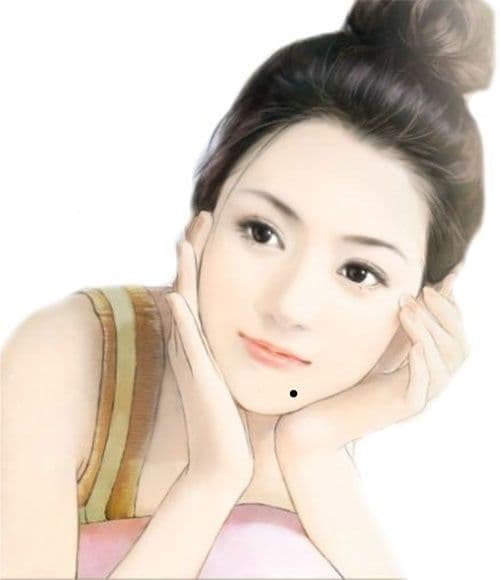 nốt ruồi, phụ nữ, nốt ruồi lộc