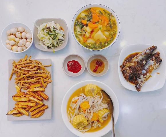 stylist Pông Chuẩn, Tùng Min, sao Việt nấu cơm