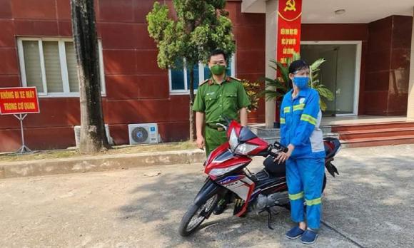 cướp xe máy, công nhân môi trường, Nam Từ Liêm, Hà Nội
