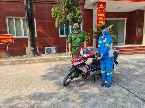 công nhân môi trường, xe máy, cướp xe máy, Hà Nội