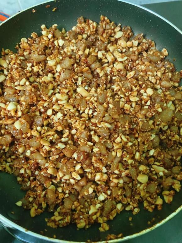 thịt heo băm xào cùng đậu phộng, món ngon từ thịt heo, thịt heo băm xào