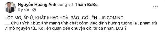 diễn viên Hoàng Anh, diễn viên Thắm BeBe, sao Việt
