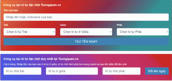 Game, Technology, Tuongquan, ký tự đặc biệt