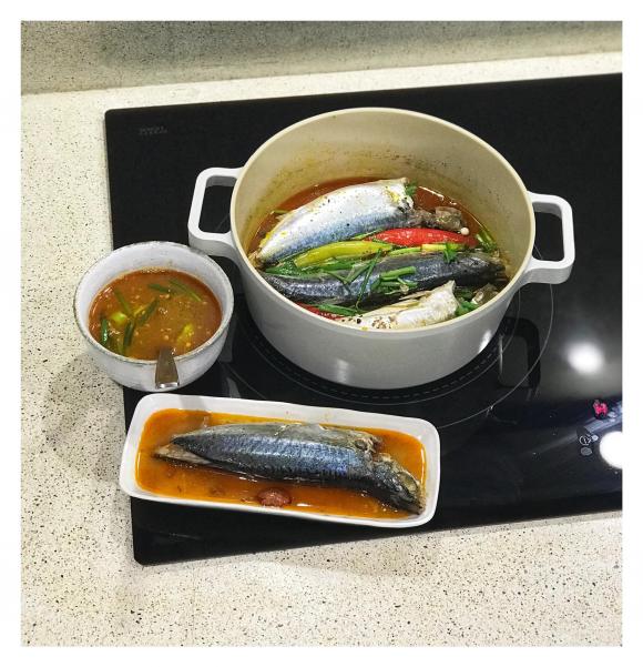 cá nục, cá nục cuốn bánh tráng, công thức cá nục cuốn bánh trang