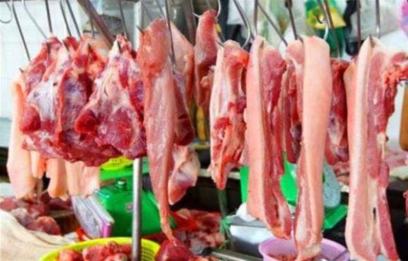 kinh nghiệm đi chợ, mua thịt lợn, thịt kém chất lượng, an toàn thực phẩm