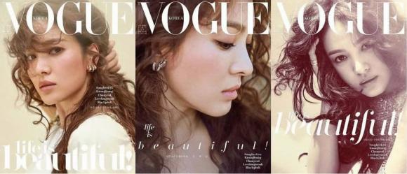 song hye kyo, trang bìa, vogue hàn quốc, chê tơi tả, sao hàn 