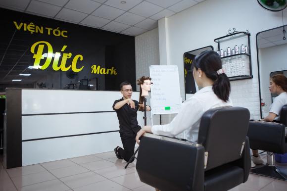 Đức Mark, Học viện tóc Đức Mark, tạo mẫu tóc