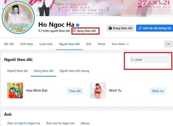 Hồ Ngọc Hà, Minh Hằng, sao Việt