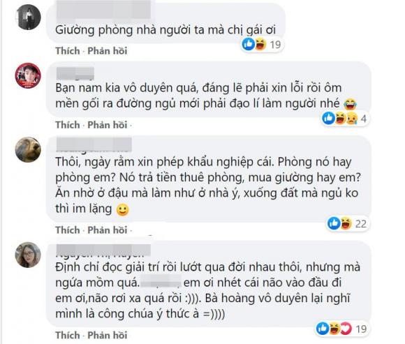 bạn cùng phòng của người yêu, qua phòng người yêu ngủ ké, ngủ cùng bạn trai