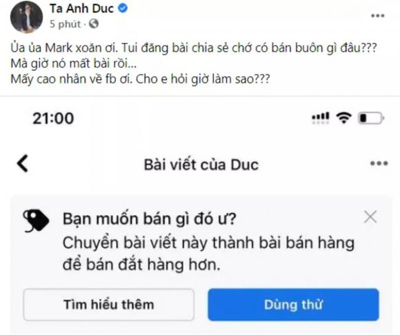 diễn viên Anh Đức, sao Việt, mắt covid