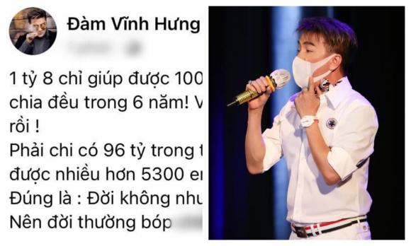 Đàm Vĩnh Hưng, Sao Việt, Nam ca sĩ, 96 tỉ
