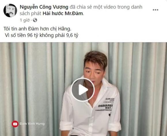 nam ca sĩ Đàm Vĩnh Hưng,ca sĩ đàm vĩnh hưng,Danh hài Vượng Râu, sao Việt