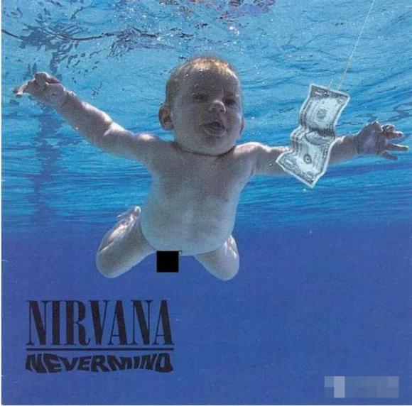 ban nhạc Nirvana, bé bơi, vi phạm bản quyền