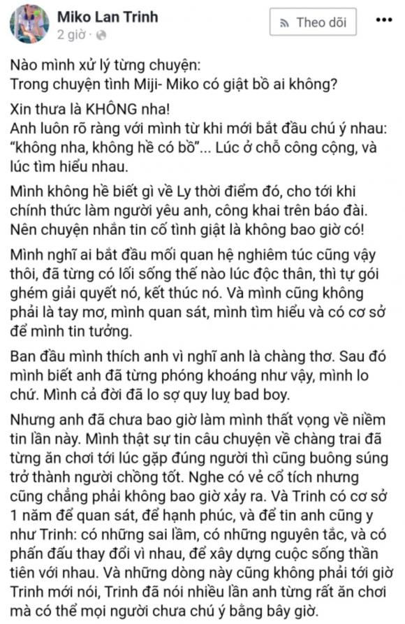 miko lan trinh, kenji, sao việt