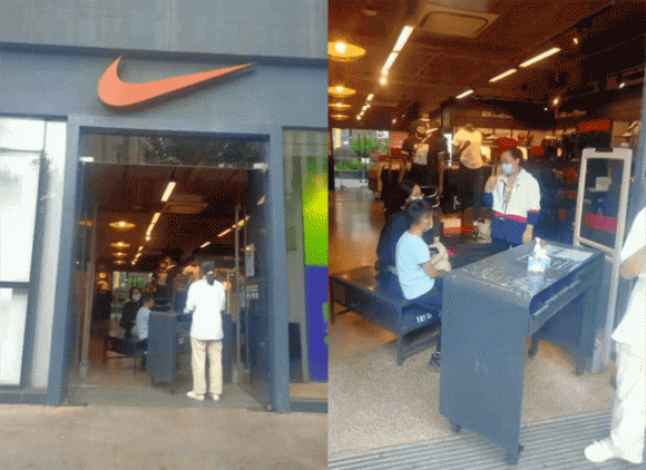 nike, nhân viên phân biệt đối xử khách hàng, tranh cãi mạng xã hội, bán hàng