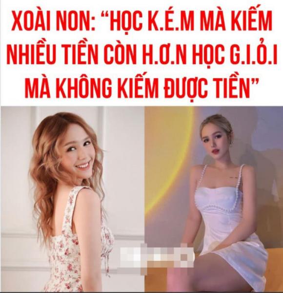 Xoài Non, hot girl Xoài Non, Xemesis