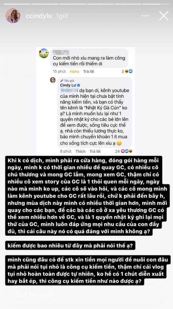 vợ cũ Hoài Lâm, Bảo Ngọc, con của Hoài Lâm