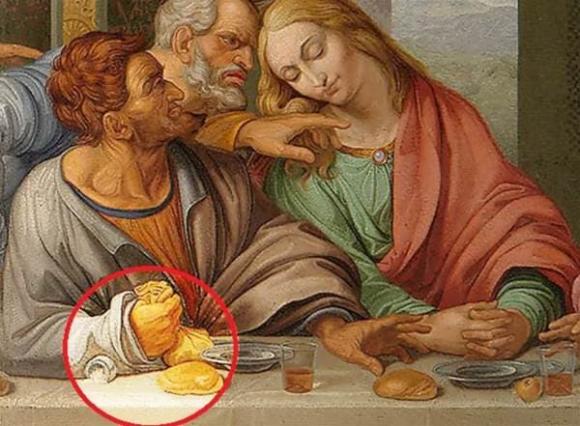 Da Vinci, “Bữa tối cuối cùng” của Da Vinci, bức tranh nổi tiếng, chúa Giê-su, Jesus