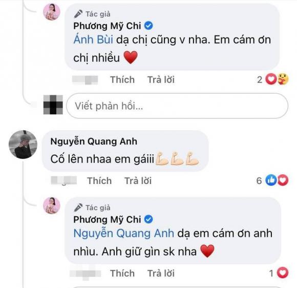 Phương Mỹ Chi, Quang Anh, Sao Việt