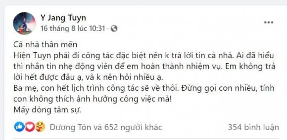 Y Jang Tuyn , ca sĩ Y Jang Tuyn , Y Jang Tuyn mắc Covid-19