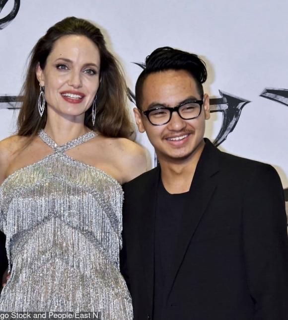 Angelina Jolie, Maddox, Brad Pitt